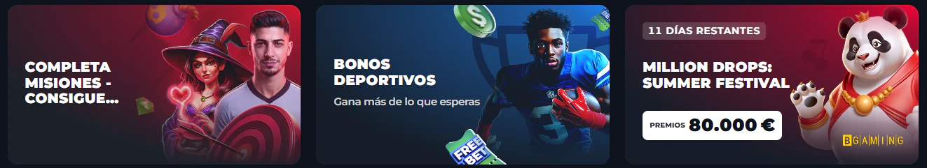 Bono de bienvenida